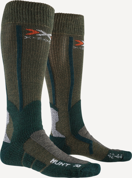 Носки X-Socks Hunt Long (E050 olive gr/forest gr; 42-44)